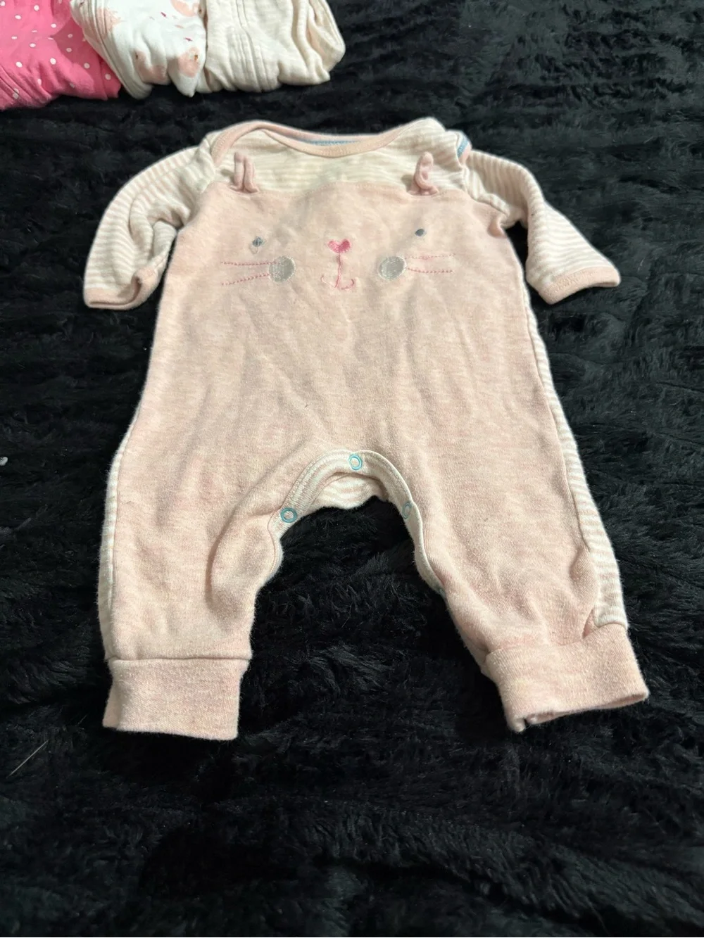 Carter's Assorted Girls' One-Piece Footies in Pink, Blue, Mint & Cream
